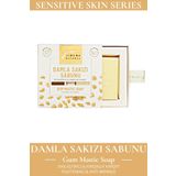 Jimena Natural - Damla Sakızı Sabunu 150 gr - Doğal, Kırışıklık Karşıtı, Nemlendirici, Gözenek Sıkılaştırıcı