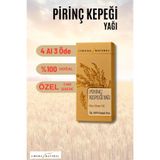 Jimena Natural Pirinç Kepeği Yağı % 100 Doğal Soğuk Sıkım 30 ml