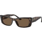 Jimmy Choo 0JC5002BU 500273 55 Leopar Kadın Güneş Gözlüğü