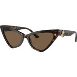 Jimmy Choo 0JC5008 500273 55 Kadın Güneş Gözlüğü - Kahverengi