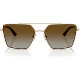 Jimmy Choo 4016HB 3006T5 58-15 Kadın Güneş Gözlüğü - Kahve
