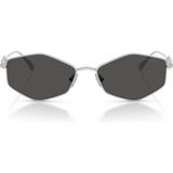 Jimmy Choo 4017 300287 55-16 Kadın Güneş Gözlüğü - Gri