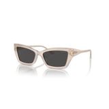 Jimmy Choo 5011U 502587 55-17 Pudra Kadın Güneş Gözlüğü