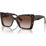 Jımmy Choo C5001B 500213 54 Kadın Güneş Gözlüğü - Leopar