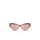 Jimmy Choo JC5004 Çekik Pembe Kadın Güneş Gözlüğü
