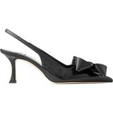 Jimmy Choo Lüks ve Şık 70MM Topuklu Ayakkabı - Siyah