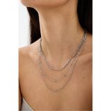 JİMNY JEWELRY Argent Çelik 3lü Kolye Seti
