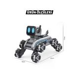 Jın-2950 Robot Köpek Bilekten Kont 2 4G 8 Teker Müzikli Ve Led Işıklı