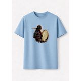 Jin Def T-Shirt - Açık Mavi - XL
