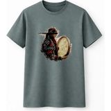 Jin Def T-Shirt - Koyu Yeşil - XL