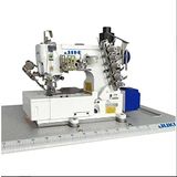 Jin F1F-U356 SN Direct Drive, Karyokalı Manyetik İplik Kesmeli ve Ayak Kaldırmalı Elektronik Düz Yataklı Reçme Makinası