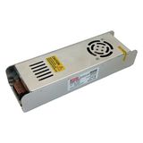 Jınbo 400W 12V 33.3A IP20 Slim Metal Kasa Iç Mekan Şerit LED Trafo – 3 Yıl Garanti (JLV-12400KS)
