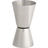 Jing-Yi Jingyi Kokteyl Jigger, 20/40 ml Paslanmaz Kokteyl Jigger Çift Kafa Ölçüm Kabı Ons Alkol Ölçüm Kabı