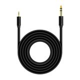 JINGHUA 3.5mm - 6.35mm Stereo Ses Kablosu 5 Metre, Amfi Mixer Hoparlör Gitar Profesyonel Ses Sistemi Uyumlu, Altın Kaplama Jak, Bakır İletken, Esnek PVC, Tak Çalıştır Audio Kablo A150I