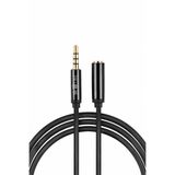 JINGHUA 3.5mm AUX Ses Uzatma Kablosu 5 Metre, Erkek Dişi Stereo Jack Kablo, Telefon Tablet TV Bilgisayar Kulaklık Hoparlör Araç Ses Sistemi Uyumlu, Altın Kaplama Tak Çalıştır A130I