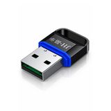 JINGHUA USB Bluetooth 5.1 Adaptör Dongle, PC Laptop Masaüstü Bilgisayar İçin Kablosuz Alıcı, Kulaklık Hoparlör Mouse Klavye Oyun Kolu Uyumlu, Sürücüsüz Tak Çalıştır D905