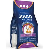 Jingo Lavanta Kokulu İnce Taneli 10 lt Topaklanan Kedi Kumu