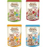 Jinny 4 Çeşit Kedi Yaş Mama
