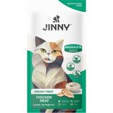 Jinny 5x15 gr Tavuklu Creamy Kedi Ödülü Beyin ve Göz Sağlığı İçin Akıllı Formül