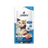 Jinny Creamy Treat Digestive Tuna İstiridye Etli Kedi Sıvı Ödülü 5X15GR