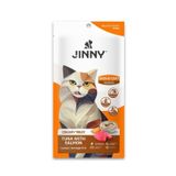 Jinny Creamy Treat Skin Coat Tuna Ve Somon Etli Kedi Ödülü 5X15gr