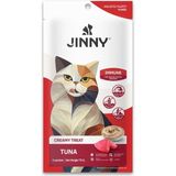Jinny Immune Tuna Etli Kedi Ödülü Creamy Treat 5X15GR Ton Balıklı Bağışıklık Destekleyici Tüm Yaş Grupları İçin