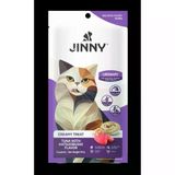 JINNY Jinny Creamy Ton Balıklı - Tütsülenmiş Orkinos Balıklı Kedi Sıvı Ödül Maması 5x15 gr