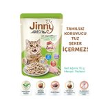 Jinny Ton Balığı ve Tavuk Etli Yaş Kedi Mama