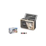 Jiocolor JIOC H531UTS Nostaljik FM Radyo USB TF Solar Şarjlı El Fenerli Kamp Hoparlörü