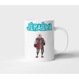 Jiraiya Naruto Anime Tasarım Kupa - Hediyelik Kupa - Baskılı Kupa - 001 - Beyaz - 300 ml