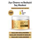 Jiyu Yıpranmış Saçlar Için Onarıcı ve Besleyici Keratin Saç Bakım Maskesi 300 Ml.