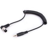 JJC Cable-B uzaktan deklanşör bağlantı kablosu 2,5 mm jak (kablo, bağlantı kablosu) tetik trap ve Nikon MC-30 için