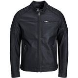 Jjerocky Jacket Noos Siyah Erkek Deri Ceket 12147218 - 2XL