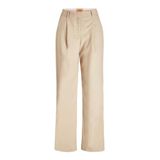 JJXX Bayan Jxellis Structured Wide Hw Pant TLR Sn Pantolon, Tüy Grisi/Detay: Yapılandırılmış, L