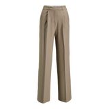 JJXX Bayan Jxellis Wide Hw Pant TLR Noos Pantolon, Kahverengi (Brindle), L
