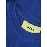 Jjxx Bisiklet Yaka Baskılı Lacivert Kadın T-Shirt 12200326 - M