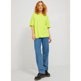 JJXX Bisiklet Yaka Sarı Kadın T-Shirt 12205777 - M