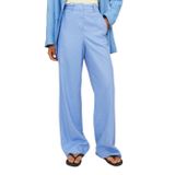 JJXX JACK & JONES Kadın JXMARY RLX LINEN HW PANT TLR SN Pantolon Mavi XS