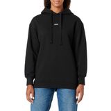 JJXX JXCleo kadın kapüşonlu sweatshirt, Siyah/Detay: emb ay ışığı, XS