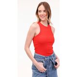 Jjxx Jxforest Str Sl Rıb Top J Kırmızı Kadın Atlet