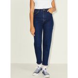 JJXX Jxlisbon Mom Hw Cc4001 Noos Mom Fit Düz Koyu Mavi Kadın Denim Pantolon - 26 / 32