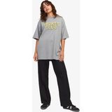 Jjxx Jxrırı Loose Kadın Gri T-Shirt 12263679-MOCKINGBIRD - XS