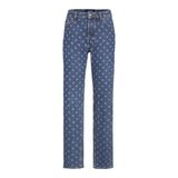 JJXX JXSEOUL Stra MW Laser R3042 DNM Medium Blue Denim Kadın Jeans