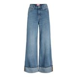 JJXX Jxtokyo Wide Fold Hw Jeans R254 Dnm Sn Jxtokyo Wide Fold Hw Jeans R254 Dnm Sn Kadın