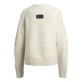 JJXX Kadın JXFRIGGA CREW NECK KNIT Triko, Kemik Rengi, S EU