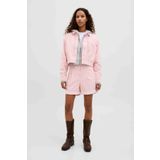 Jjxx Kadın Pembe Günlük Şort S Beden JXMADDY RLX CTN MW SHORTS Modeli