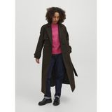 Jjxx Kahve Kadın Trençkot Jxrosıe Wool Blend Trenchcoat Otw - XL