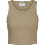 Jjxx Klasik Yaka Kahve Kadın T-Shirt 12200401 - M