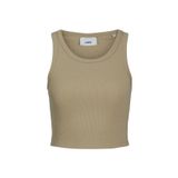 JJXX Klasik Yaka Kahve Kadın T-Shirt 12200401