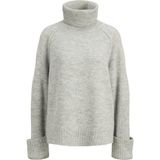 JJXX Light Grey Melange Kadın / Kız Yetişkin Kazak Model Kodu: ( 12282055LIGHT Grey) - Gri